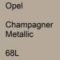 Preview: Opel, Champagner Metallic, 68L.